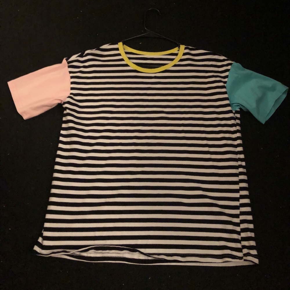 Fun multicolor striped shirt